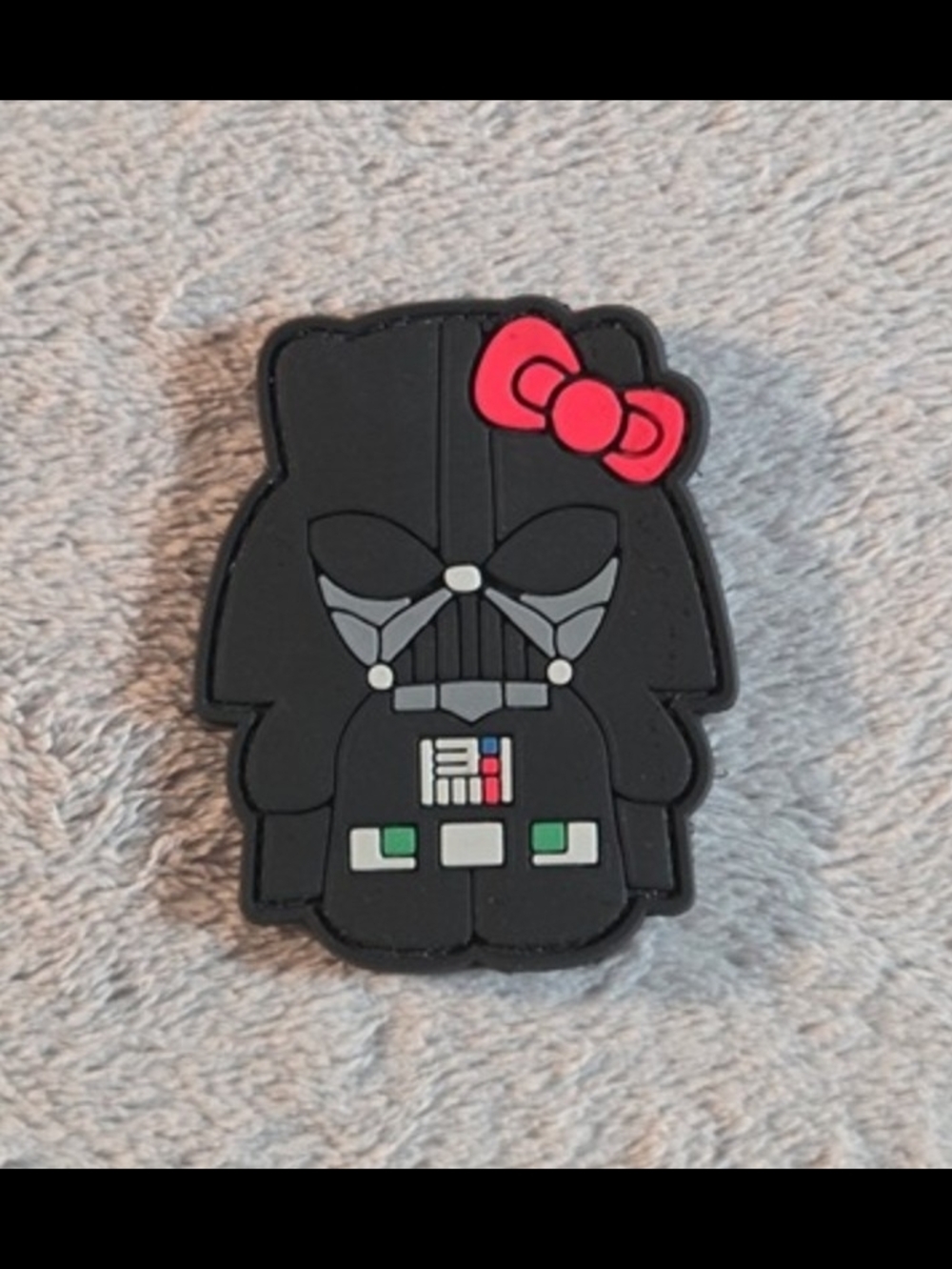 Hello Kitty x Star Wars PVC Patch | Darth Vader